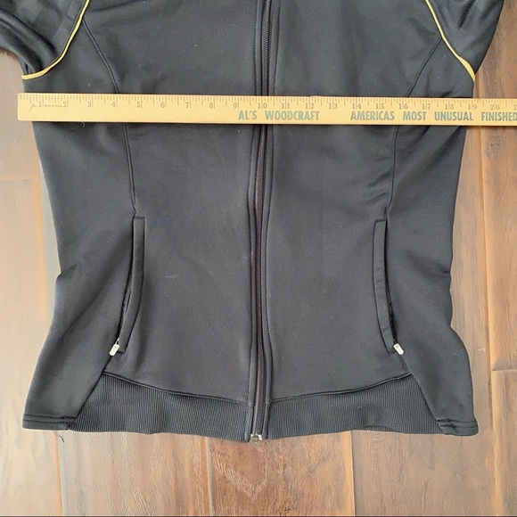 Nike just do it Women’s Black full zip Jacket Size L for big girls S women’s - Picture 8 of 10